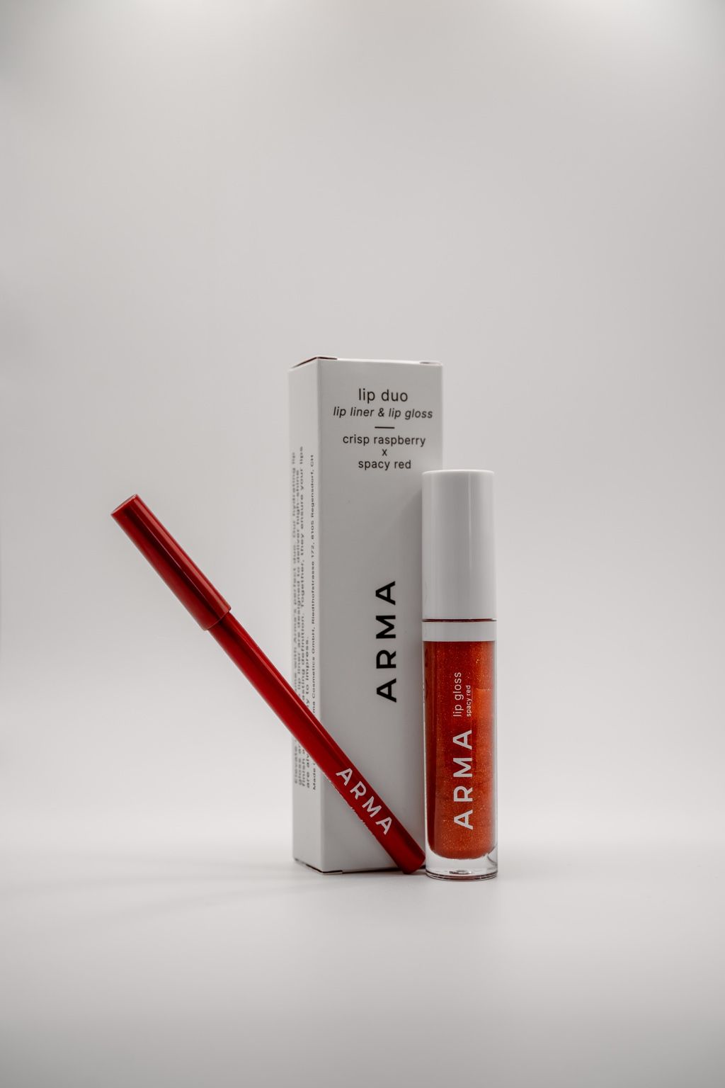 The Duo - crisp raspberry x spacy red